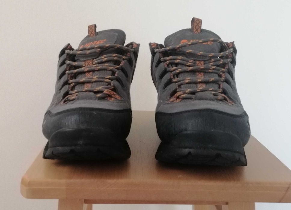 Buty HI-TEC Gelen II Low WP Dark Green/Black/Orange 43