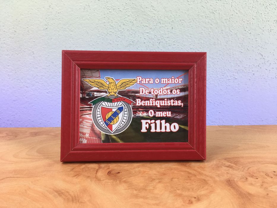 Mini Bandeira Benfica