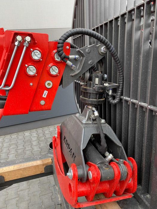 Przyczepa leśna Krpan GP 13 z żurawiem GD 8,6