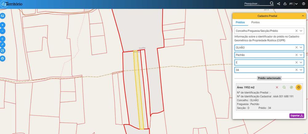 Terreno Rustico 1920m com Luz e Internet Pechão