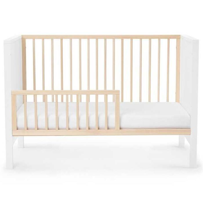 Berço Madeira KinderKraft Mia Branco