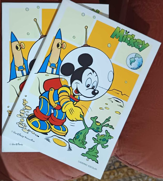 Lote 8 cadernos (1€ cada) Coleção completa Disney marca Ambar anos  80