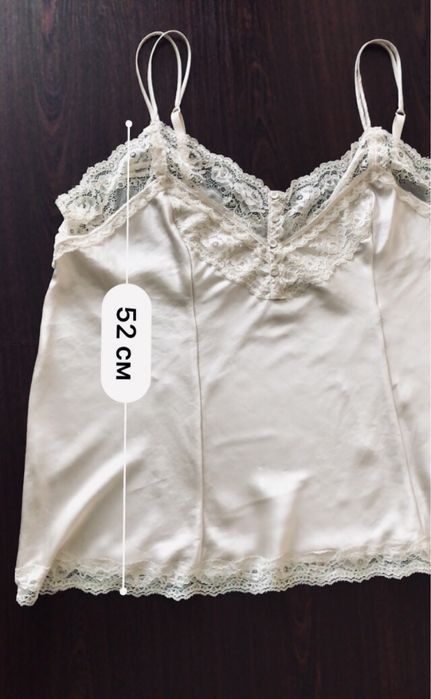 Шовк топ 100% натур шовк Autograph розм XXL, 52 шелк комбінація