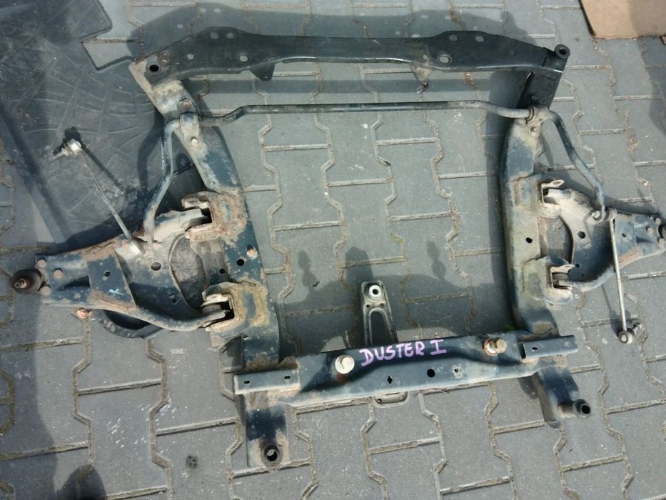 DACIA DUSTER 12-17 R BELKA PRZEDNIA SANKI LOZE TRAWERS KOMPLET STAN BDB
