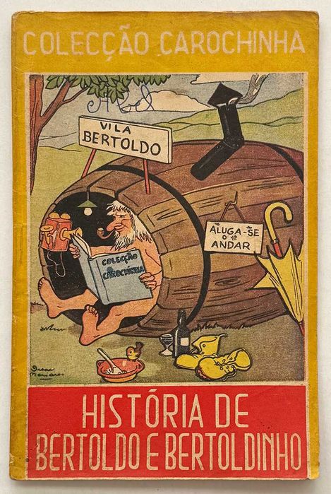 1960_ HISTÓRIA DE BARTOLDO E BARTOLDINHO. Colecção CAROCHINHA, 8. Em muito bom estado geral.