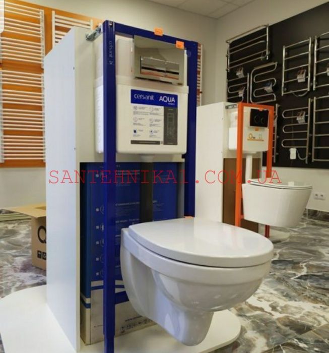 Инсталляция Cersanit Aqua 02 Mech Set B206 Унитаз Cersanit Delfi grohe ...