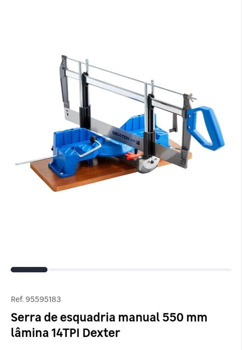 Máquina de esquadria manual dexter