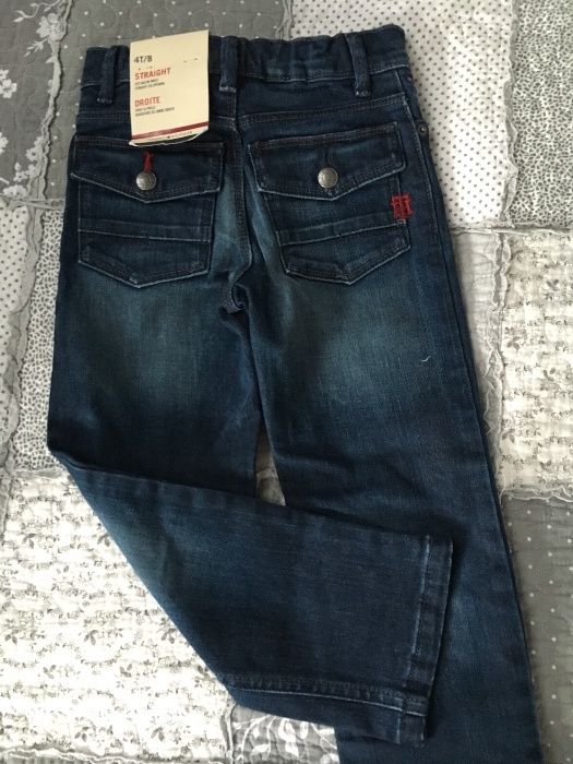 nowe jeansy HILFIGER roz. 104 4lata