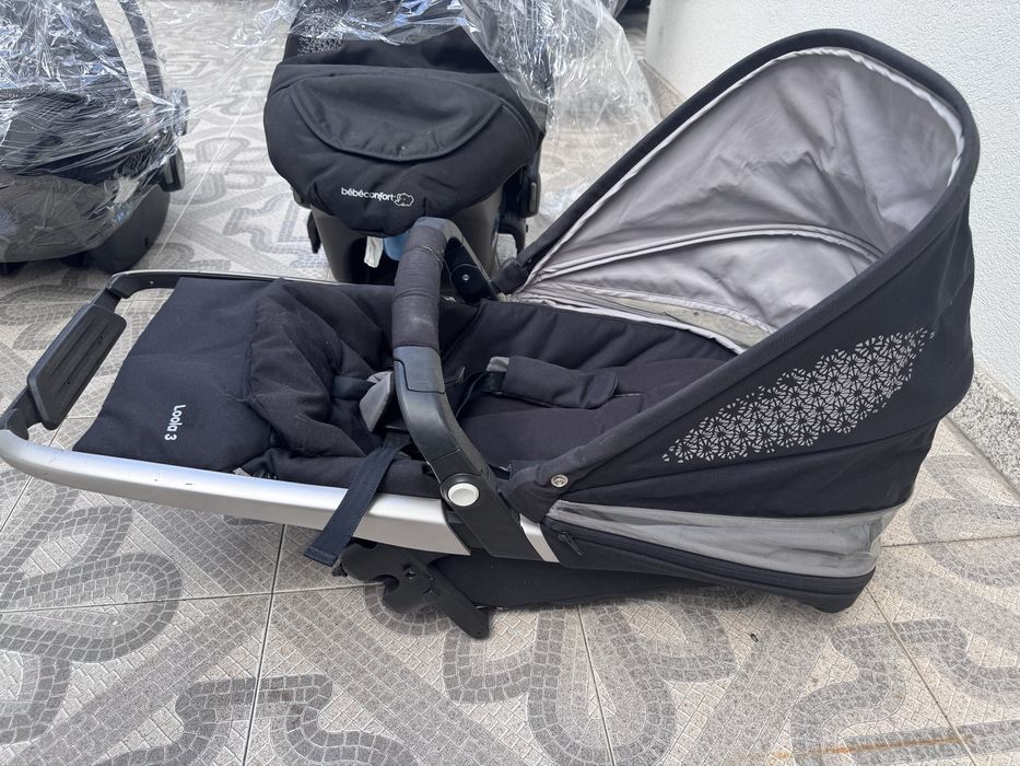 Conjunto Bébé Confort Streety – Carrinho + Cadeira de Passeio + 2 Babycoques + Base Auto