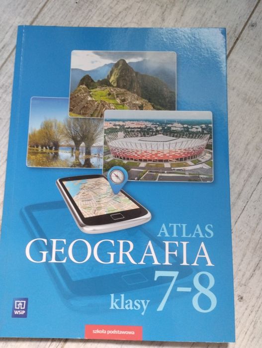 Atlas geografia klasy 7-8 szkoła podstawowa