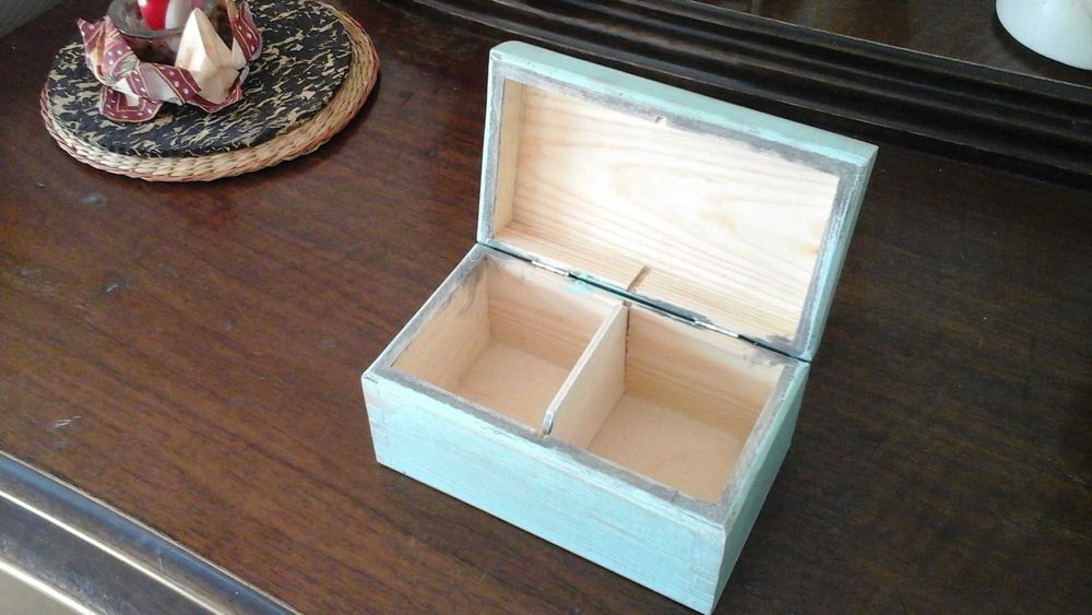 Skrzynka Decou DIY zrób to sam handmade pudełko organizer szkatułka