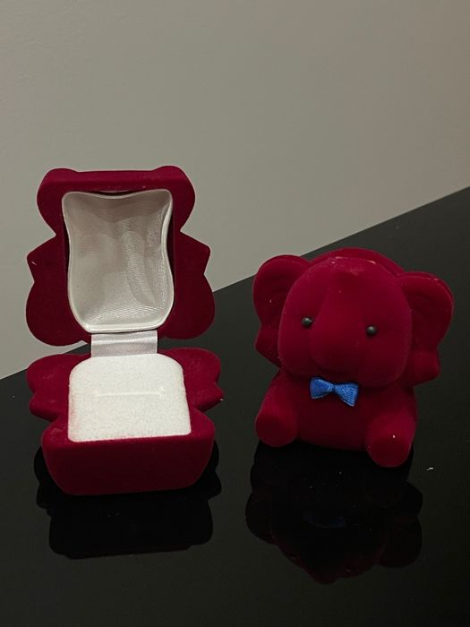 Caixas para anéis - elefante