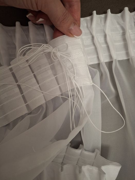 Готовий комплект на кухню! Штори 2шт. По 1.40м. Висота 1.60м. +тюль.