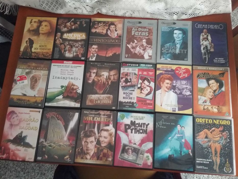 Filmes Portugueses e clássicos dvd