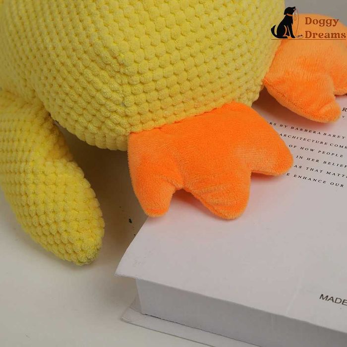 Іграшка для Собак зі Звуком Гусак Качка з Пищалкою Міцна Нова