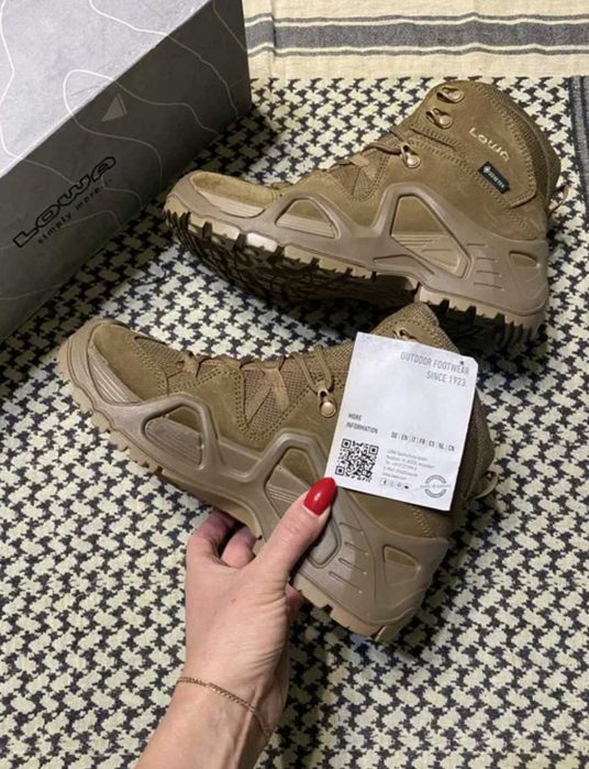 lowa zephyr новые мужские ботинки тактические берцы олива хаки кайот