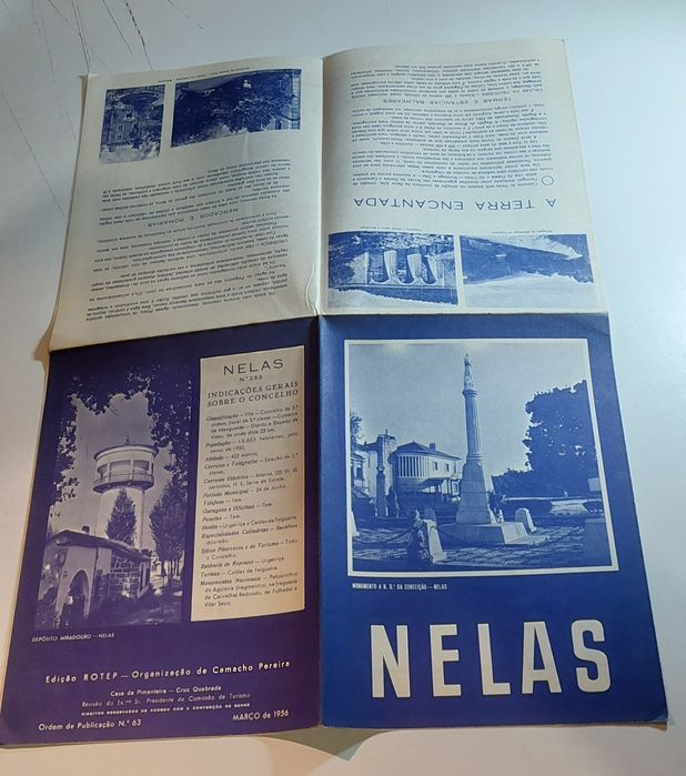 Nelas - Roteiro ROTEP | Incluí Mapa Desdobrável