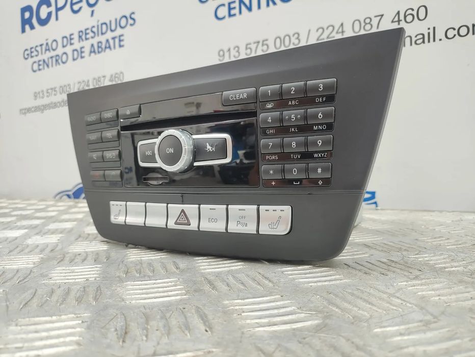 Auto-Radio Original Mercedes Benz Rádio Mercedes Classe C W204 S204 C204