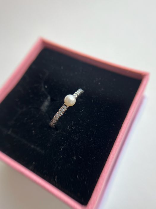 Каблучка Пандора Pandora з перлиною Русалонька