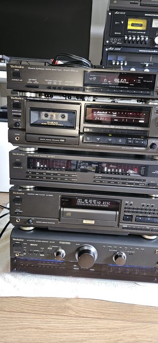 Wieża Technics wysokie modele 4 elementy