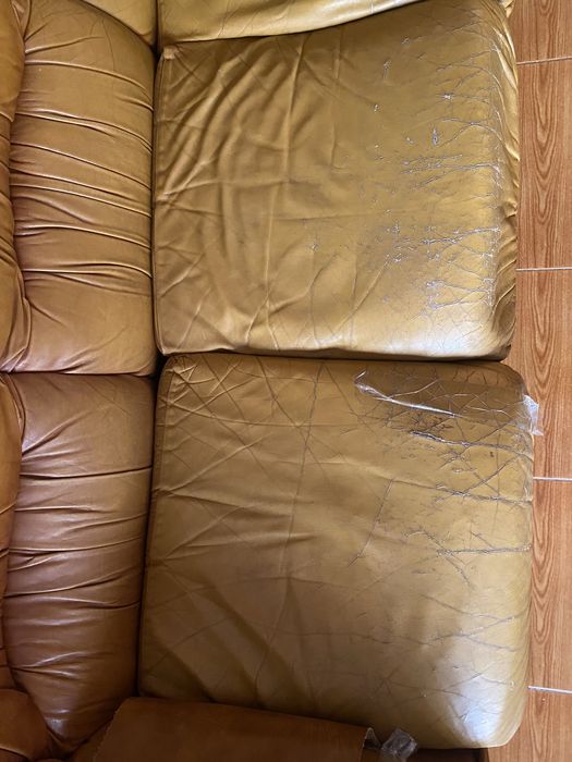 Sofás em pelo (conjunto)