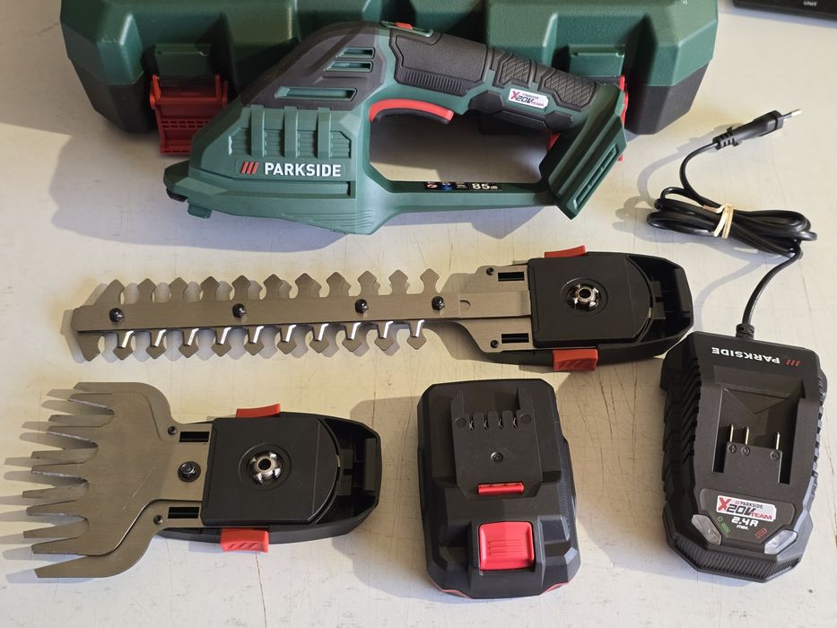 Corta sebes & aparador parkside 20v