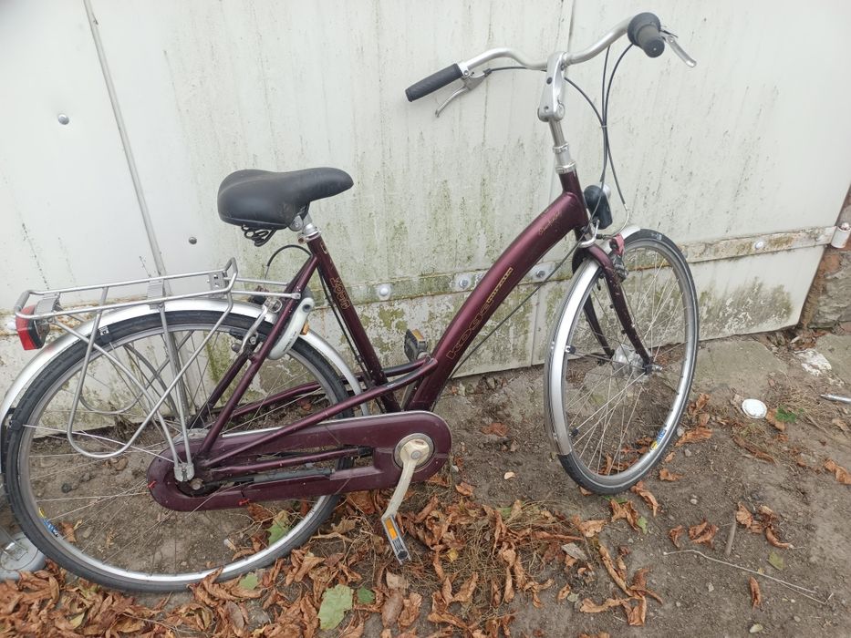 Rower "Koga" przywieziony z Holandii 12-biegów,uszkodzona felga tylna.