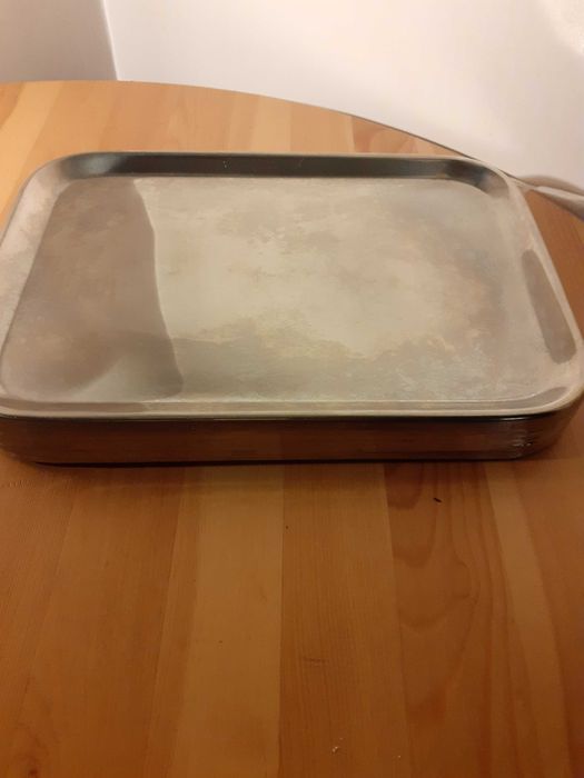 Bandejas de Inox e shaker de Caipirinha