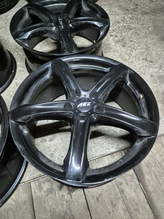 4x Alufelgi AEZ 18" 5x112 Yacht Dark VW AUDI SEAT SKODA