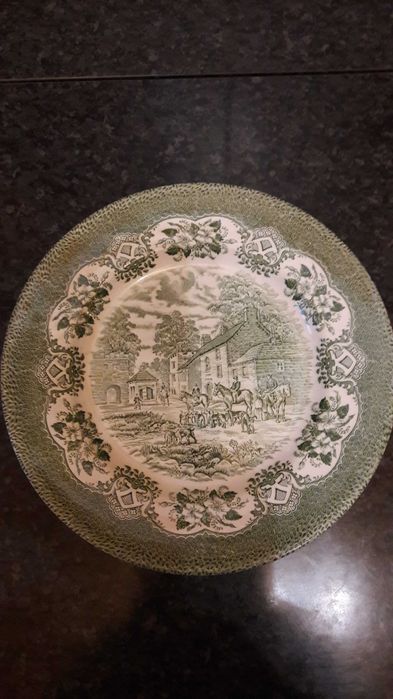 Чайная пара, , тарелка,блюдо, супница, винтаж Англия