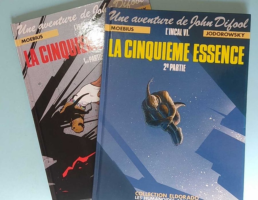 MOEBIUS - INCAL - La Cinquième Essence - Tomos I e II