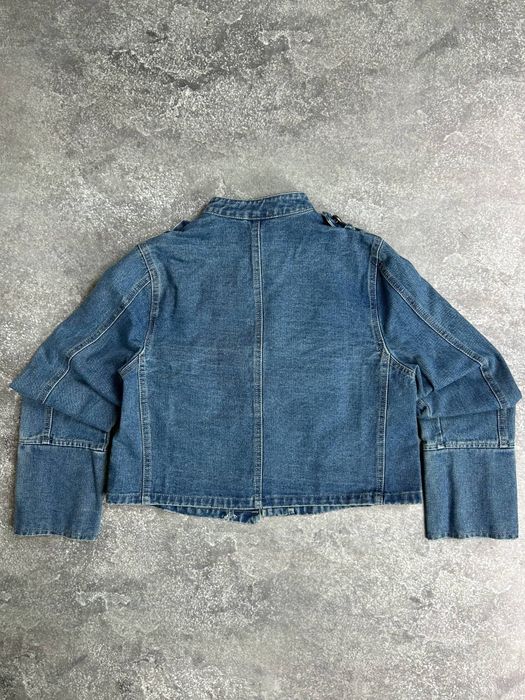 Jacket opium arhive light blue жакет джекет синій джинсова куртка джинсовка S M L XL