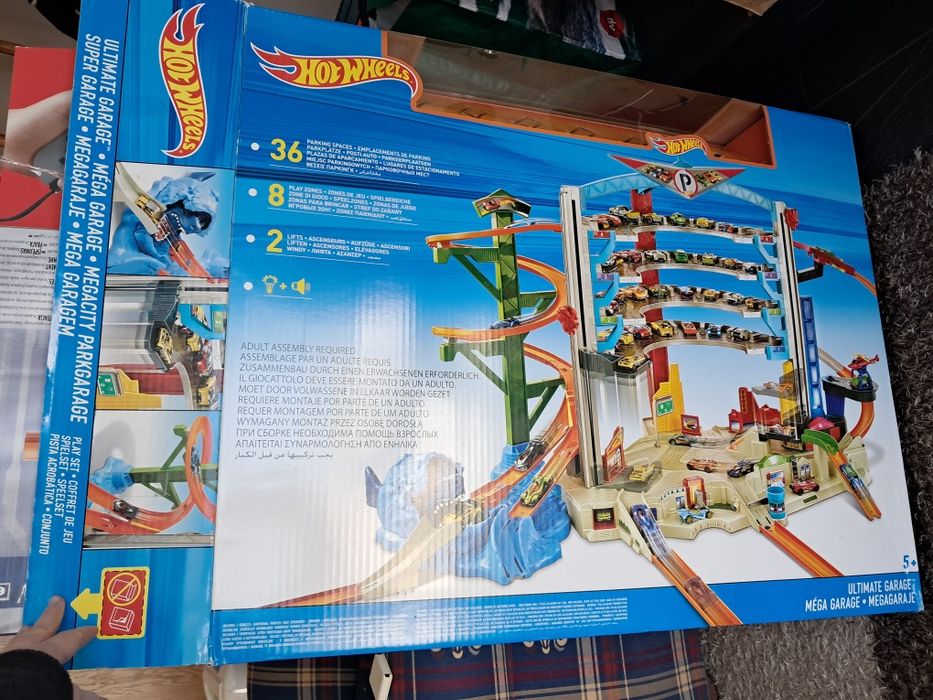 Garagem/estacionamento Hot Wheels