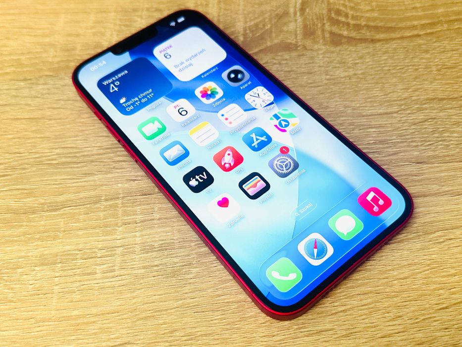 Smartfon Apple iPhone 14 Plus 6 GB / 128 GB 5G Czerwony Stan Igła!
