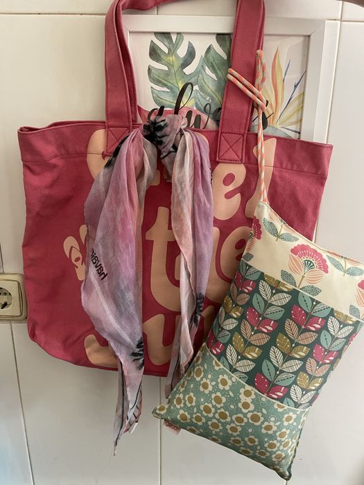 Saco de praia+ almofada oslo