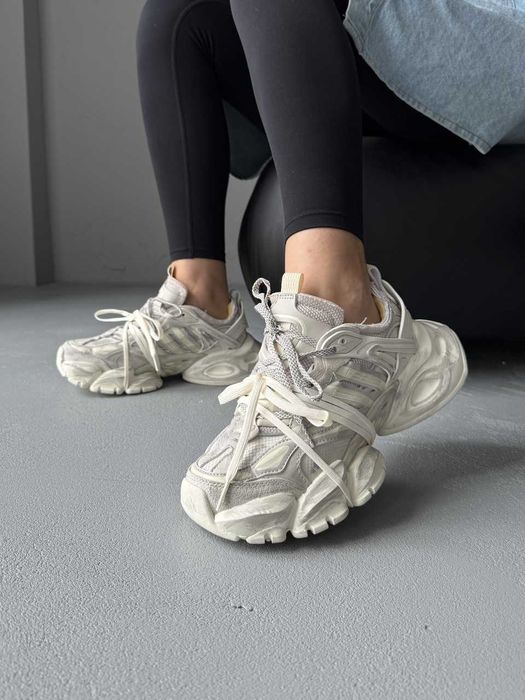 Кроссовки Adidas Vento XLG Deluxe Beige Grey/Кросівки Жіночі Венто