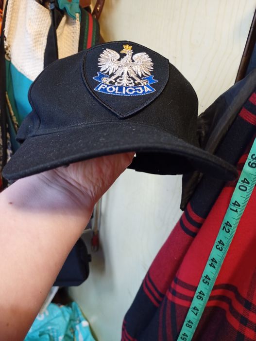 Czapka policja .