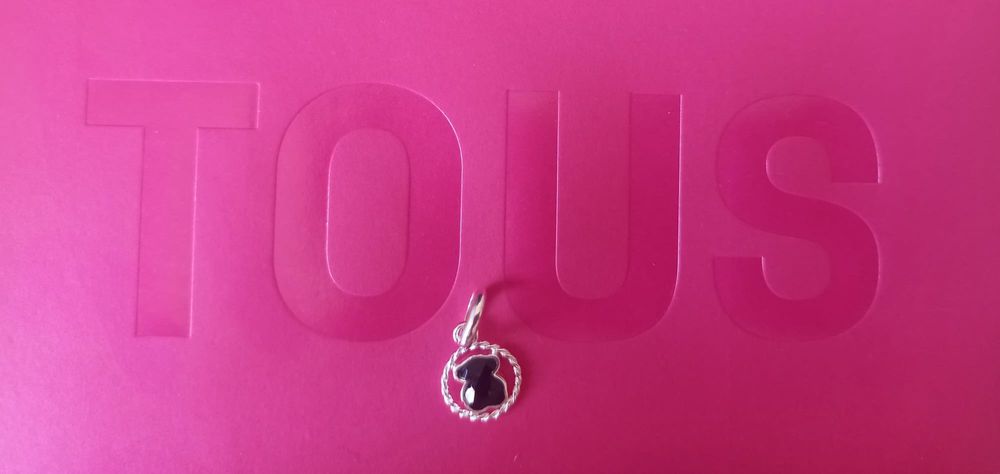 Srebrna zawieszka tous Onyx