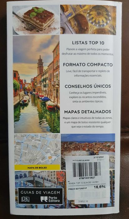 Guia Livro de Viagem TOP10 - Veneza - NOVO