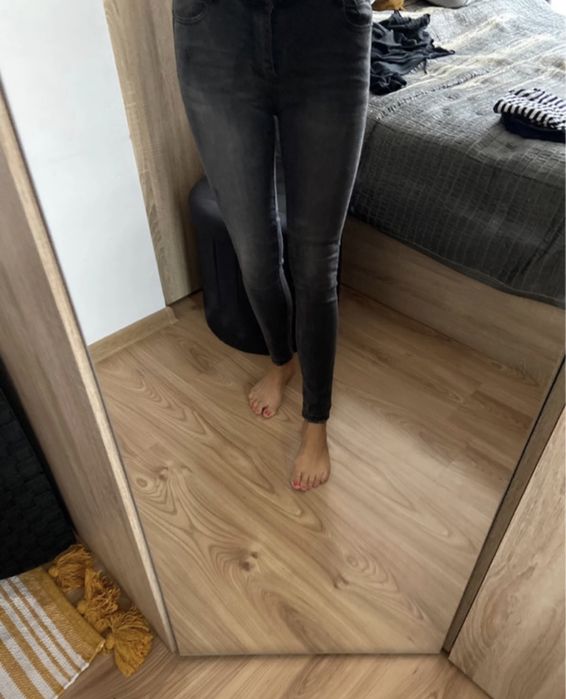 Jeansy Rurki 38
