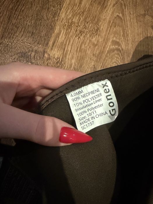 wodery neoprenowe Gonex rozm 10/11