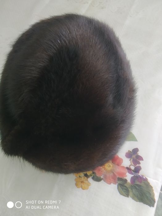 Хутряна шапка з норки