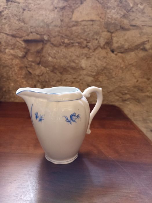 Leiteira Louça de Coimbra Antiga Clássica Antiguidade Vintage