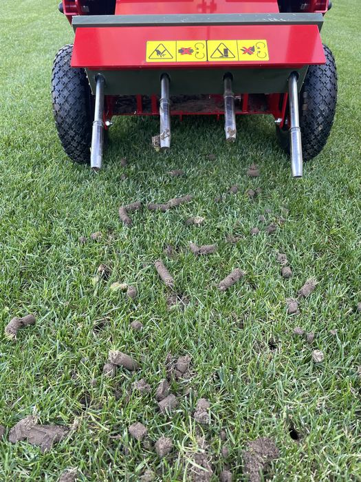 ZAPISY aeracja rurkowa, pełnym bolecm, piaskowanie wertykulacja