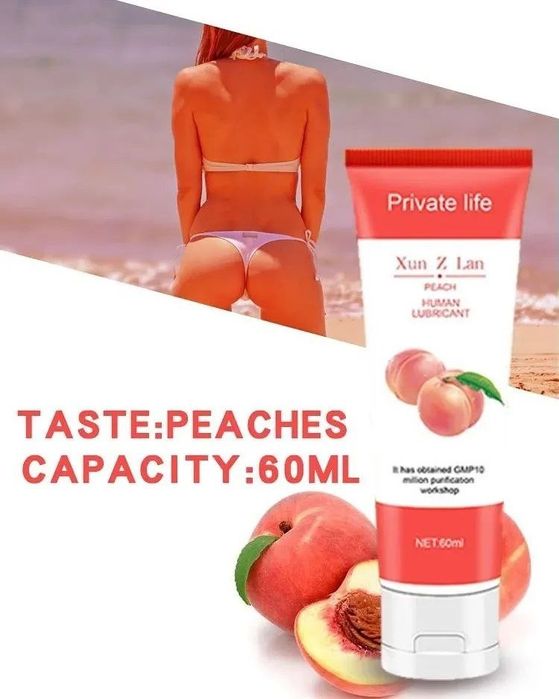 Увлажняющий лубрикант, гель смазка для секса оральная смазка фруктовая