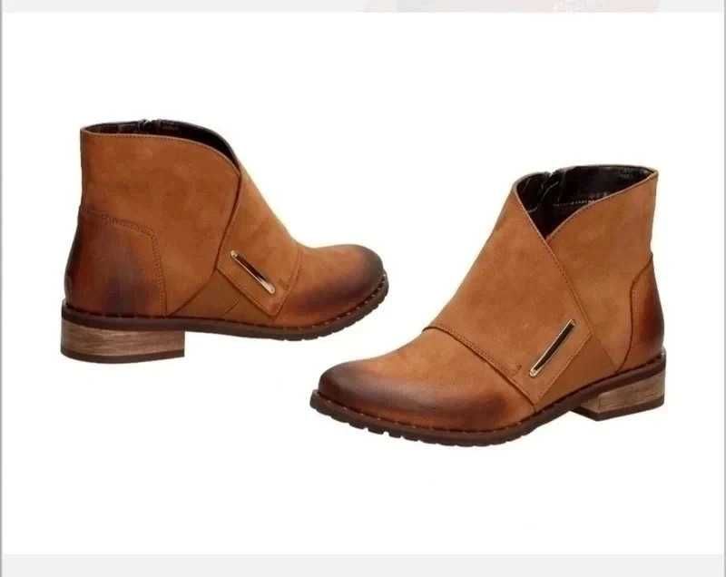 Śliczne damskie botki sztyblety rozm. 37