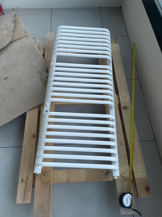 Nowy grzejnik drabinkowy łazienkowy instal pojekt typ standard 117x50