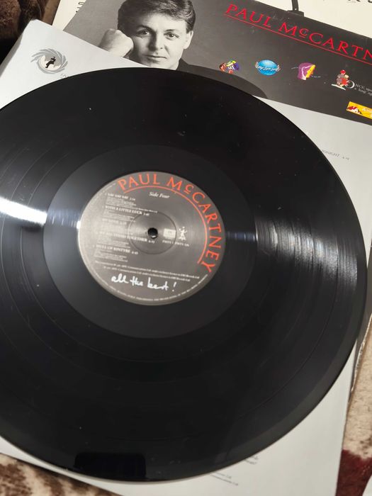 Paul McCartney all the best vinil LP made in UK  disco duplo