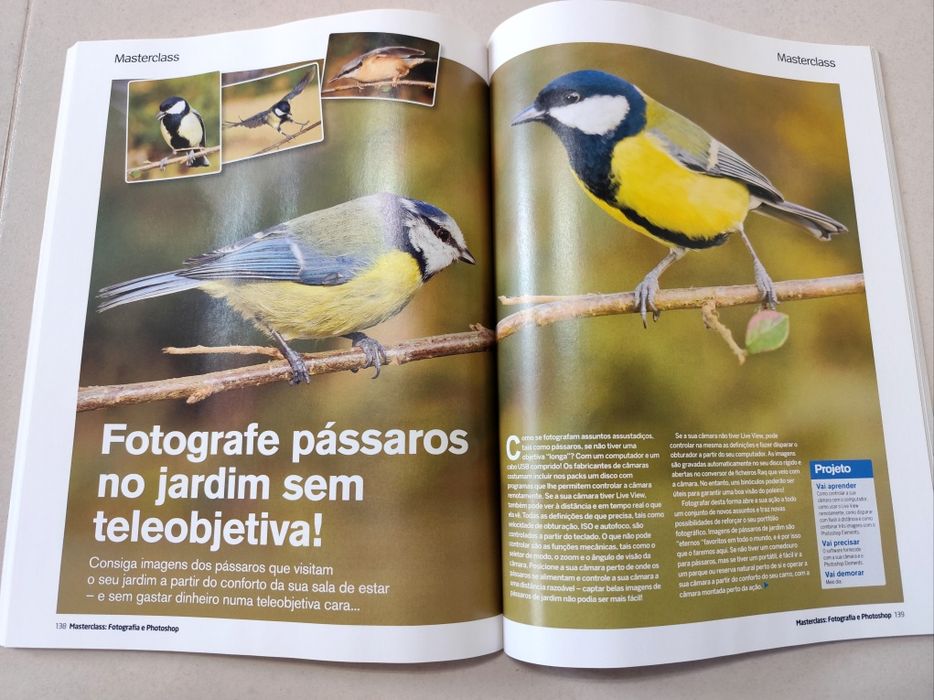 Curso de Fotografia em CD Rom (32 CDs) com Revista