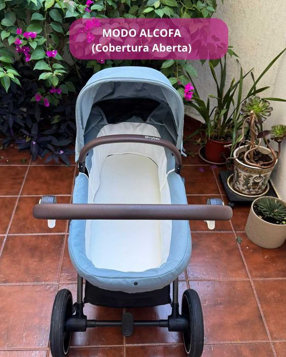 Carrinho Bébé (CYBEX EOS LUX: 2 em 1 - ALCOFA & ASSENTO)